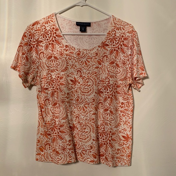Paisley Karen Scott Blouse - Picture 1 of 7